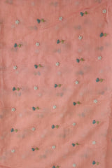 Fabrics - Chanderi embroidery kurti fabric