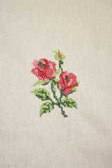 Table cloths-6 Seater cross stitch embroidered