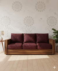 Upholstery fabrics -Ajrakh(Bagru)