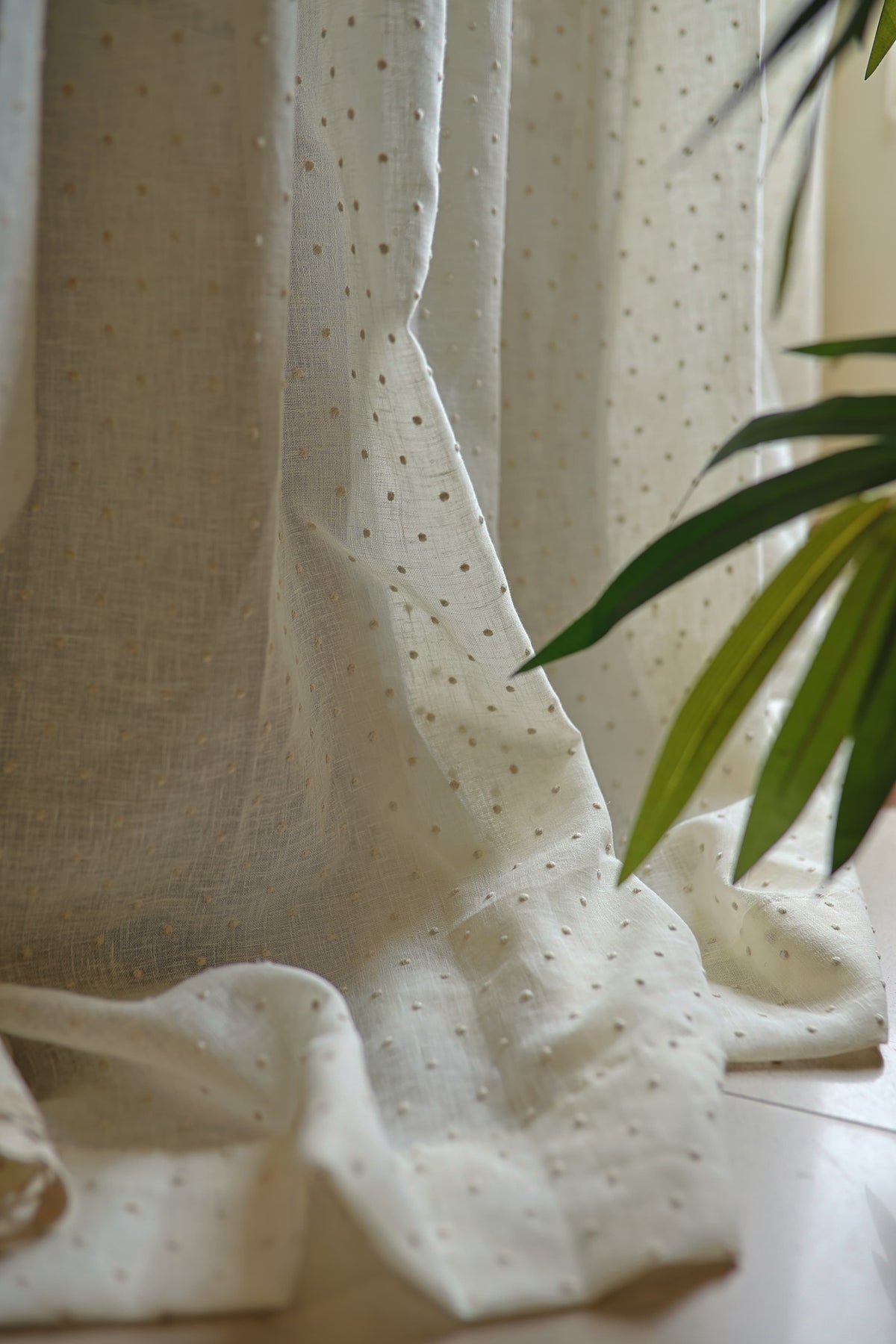 Curtains- Premium embroidered sheer curtains