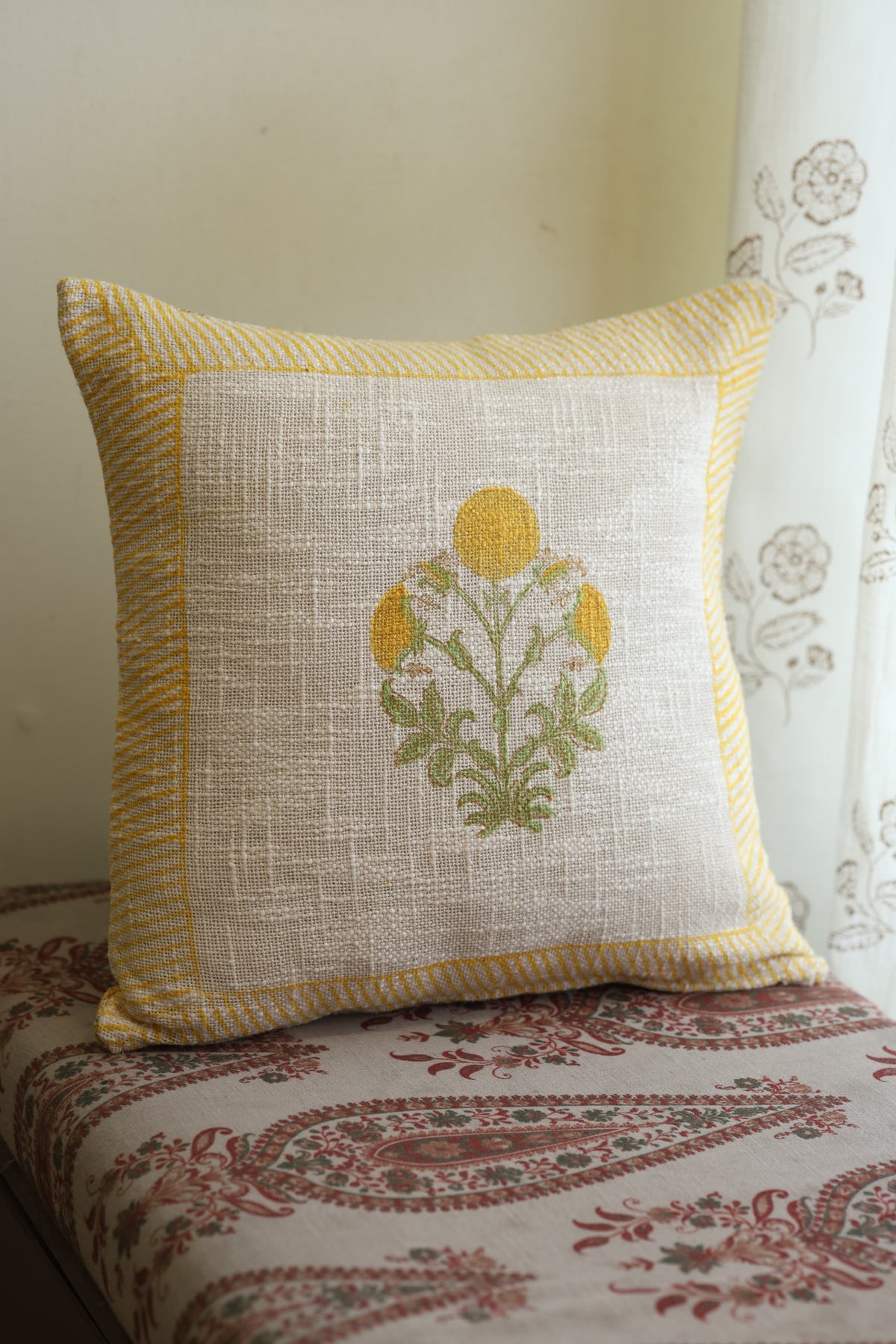 Cushion covers - jute cushion covers Size : 16*16 Inches