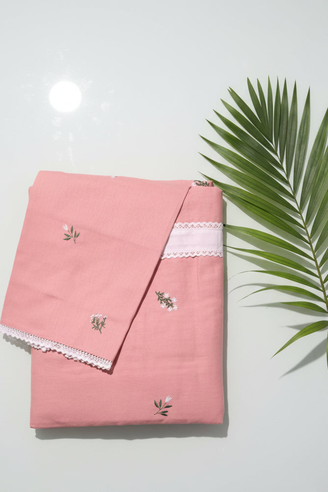 Bedsheets - King premium machine embroidery bedsheets