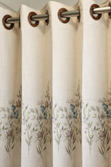 Curtains English floral printed curtains (sheer and opaque) prebooking
