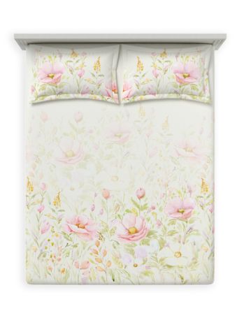 Bedsheets - King premium soft cotton bedsheet Digital Print DD (Maxima)