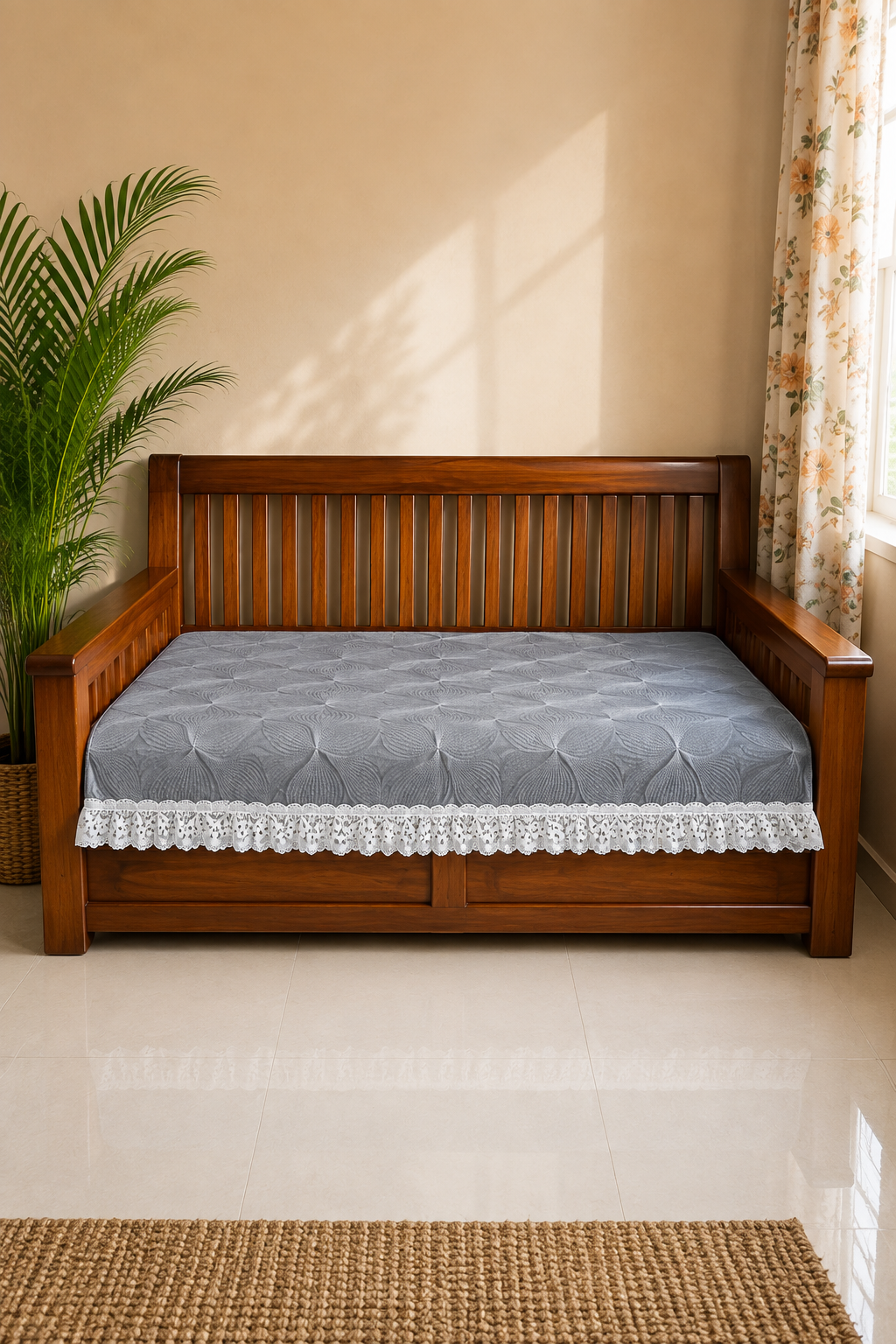 Sofa protector -  description (Colour : Light Grey)