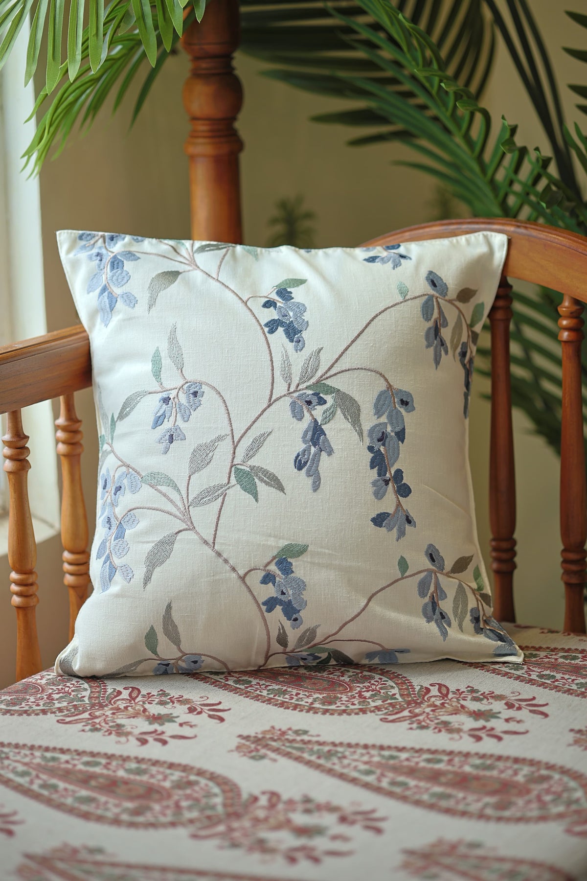 Cushion covers:premium designer embroidered Prebooking