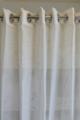 Curtains - Sheer curtains(ivory shade)