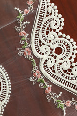 Table Runner - Net embroidery / Table centre