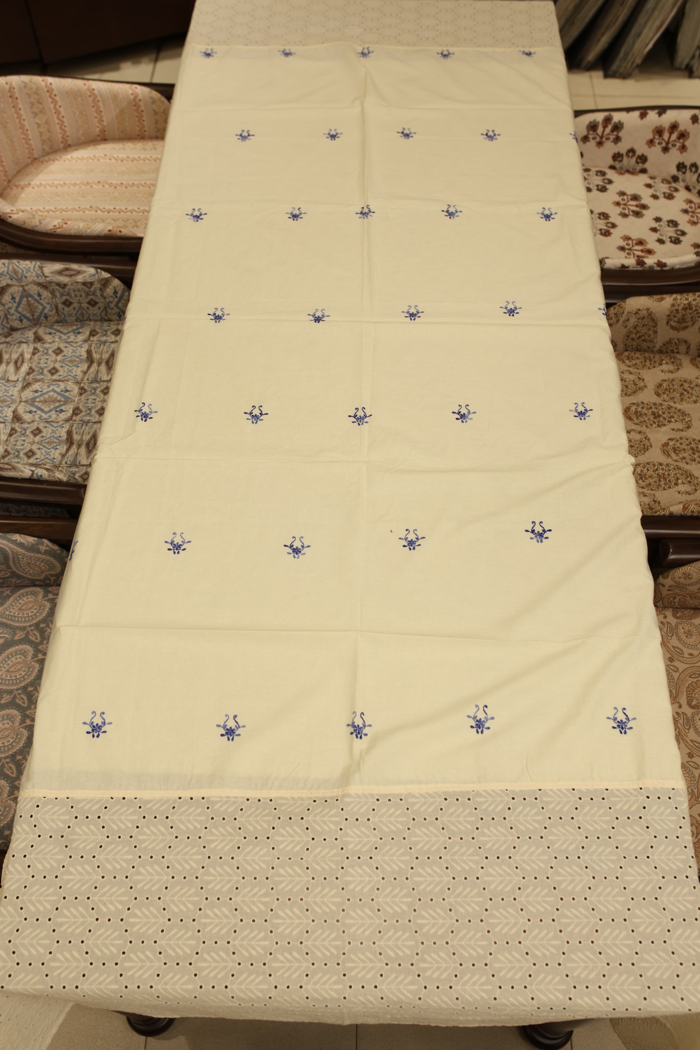 Table cloth - 8 seater hand embroidery