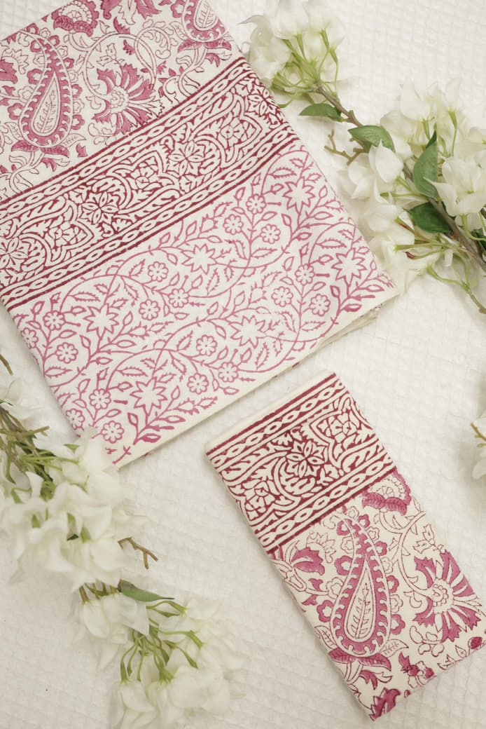 Bedsheets-Single handblock bedsheets