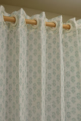 Curtain-Self printed semi transparent