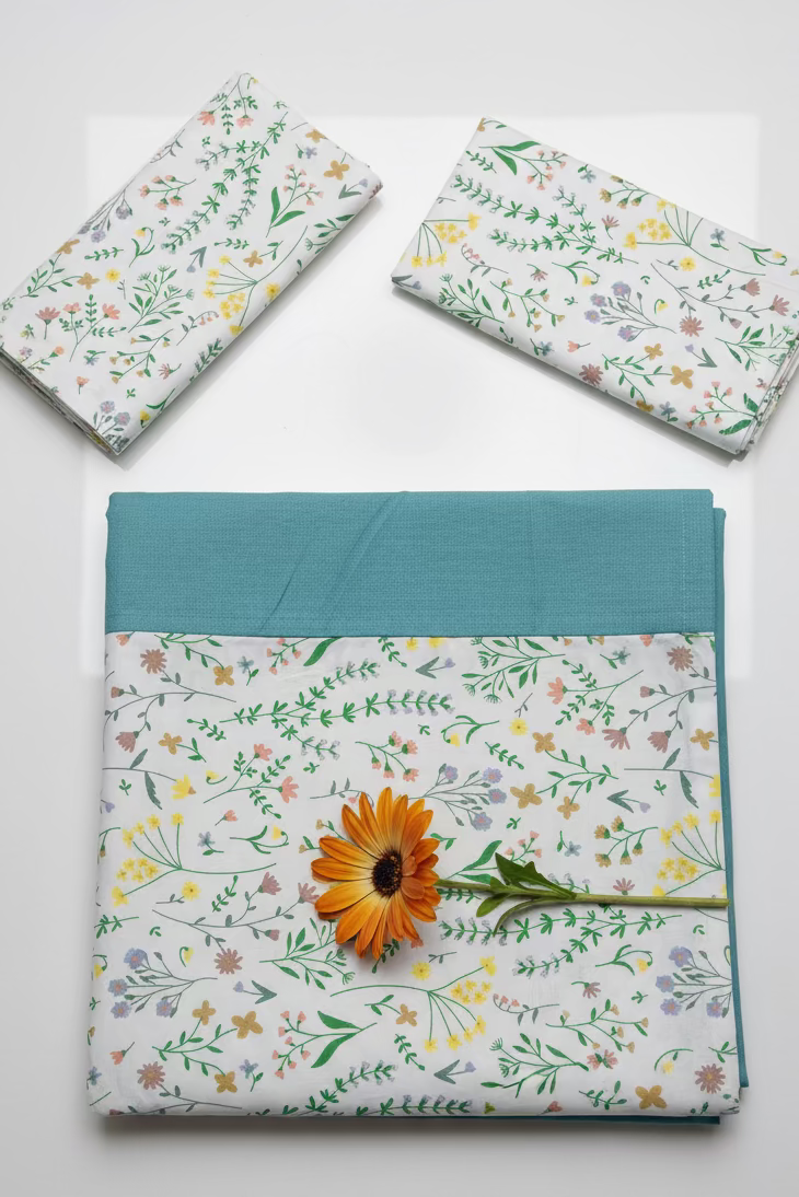Bedsheets-Queen daily use border bedsheets