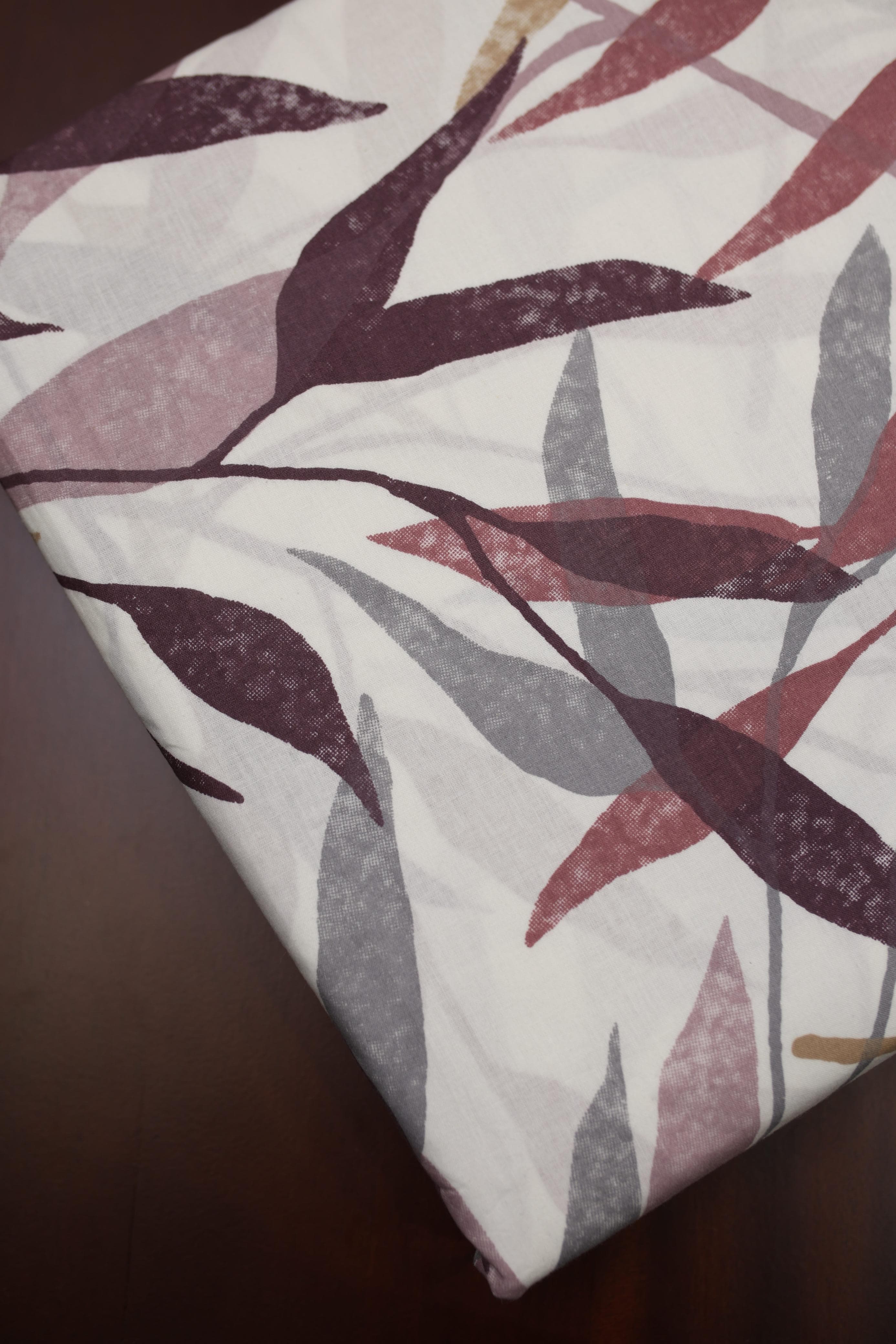 Bedsheets - Queen premium soft cotton bedsheet Digital print DD (cres) 2.24*2.54 mtr