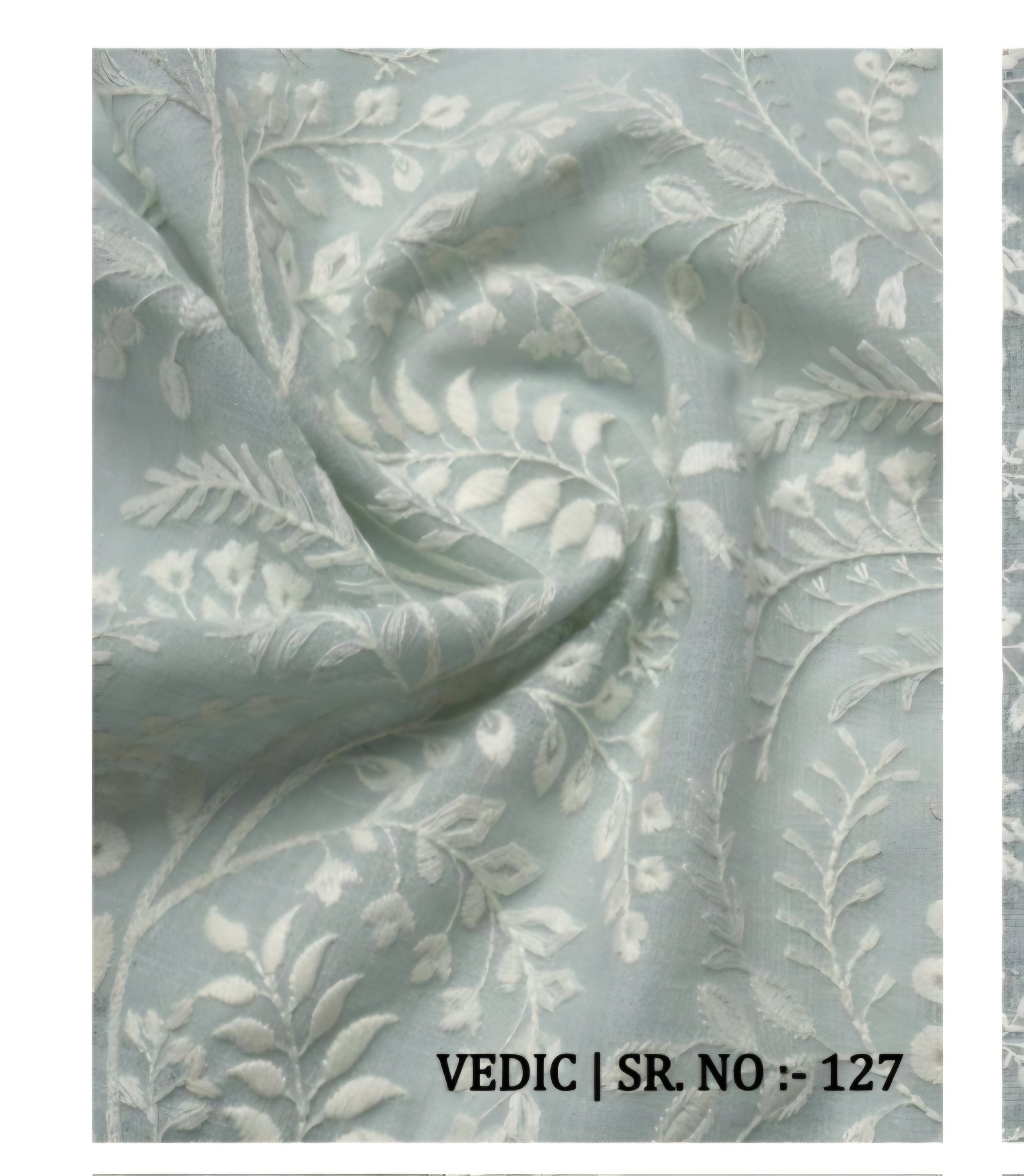 Fabric only Curtains -Premium embroidered designer curtains semi Transparent