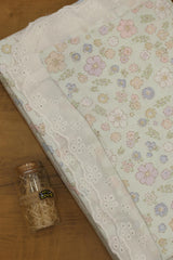 Bedsheets - King soft cotton lace bedsheets majestic Reva