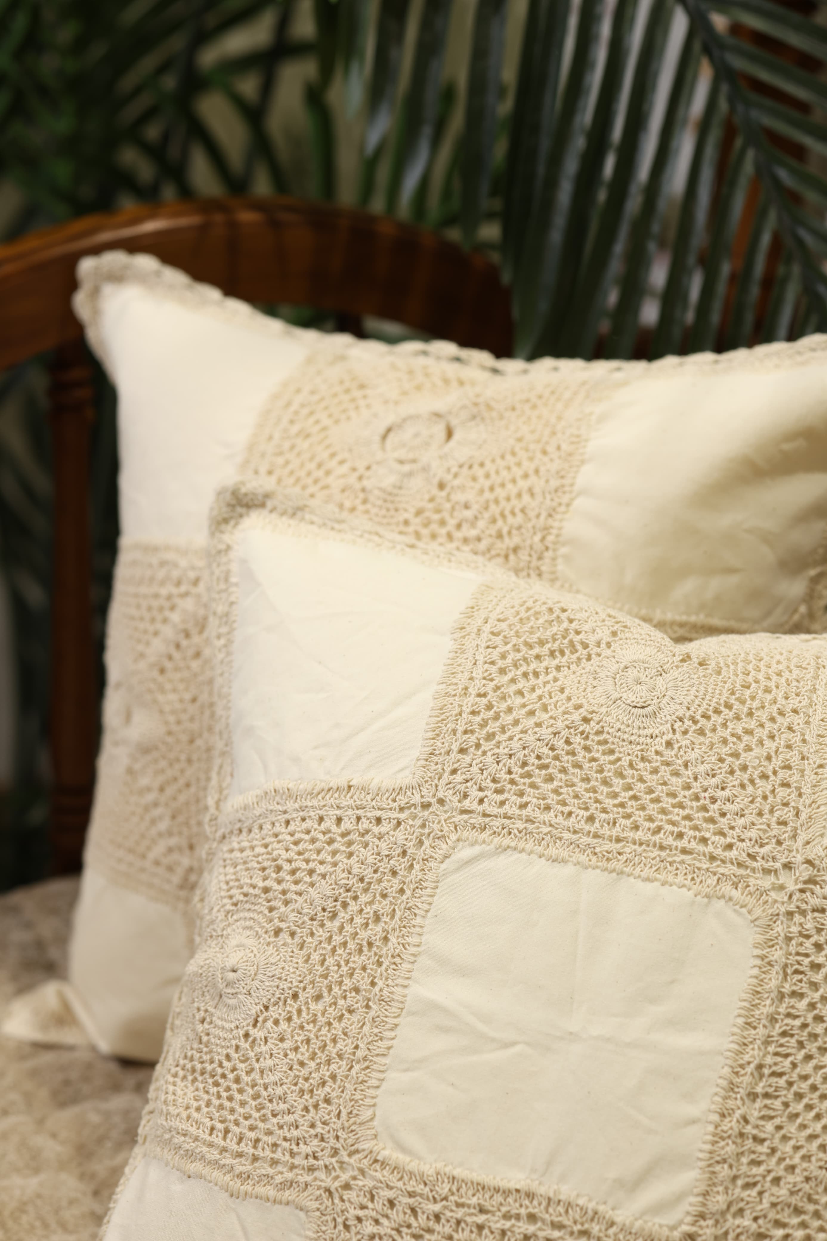 Cushion covers - crochet cushion covers Size :16*16 inches