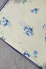 Bedsheets - King anokhi Quilted pillow cover bedsheets pastel exc