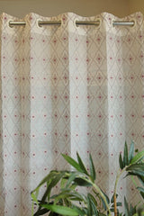 Curtains -Premium embroidered sheer curtain