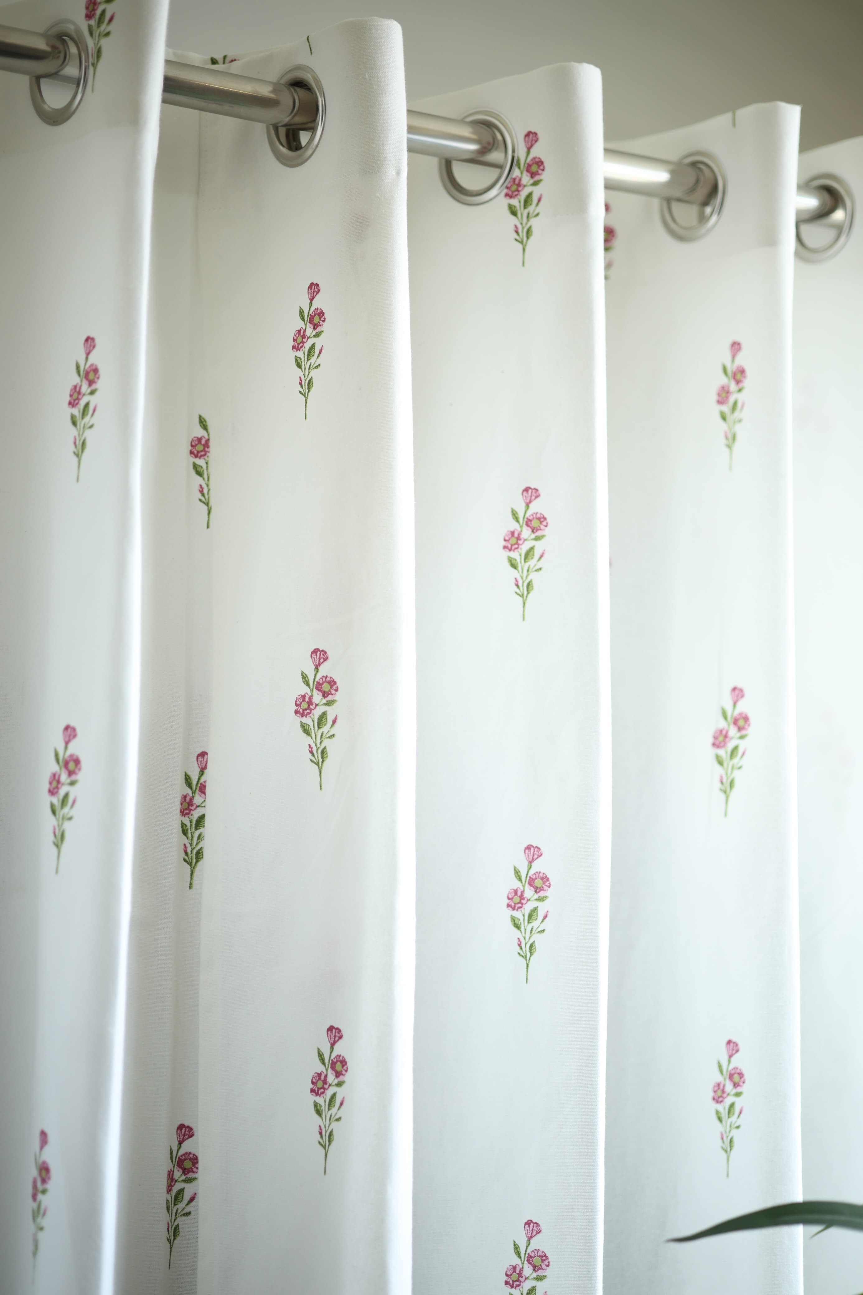 Curtains - Pink Meadow curtains