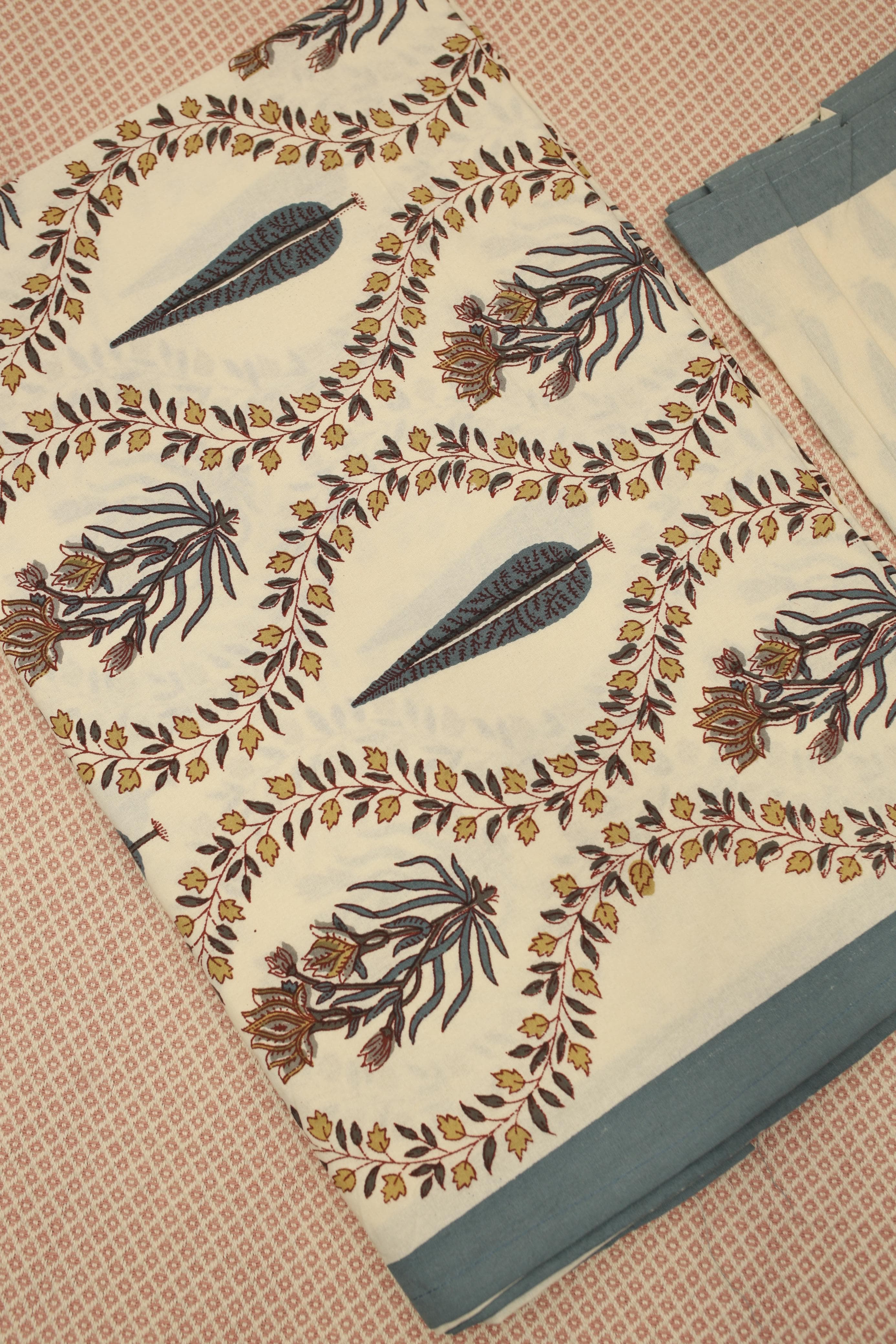 Bedsheets - Handblock print queen bedsheets Diwali sale