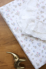 Bedsheets - King soft cotton lace bedsheets majestic Reva