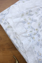 Bedsheets - King soft cotton lace bedsheets majestic Reva