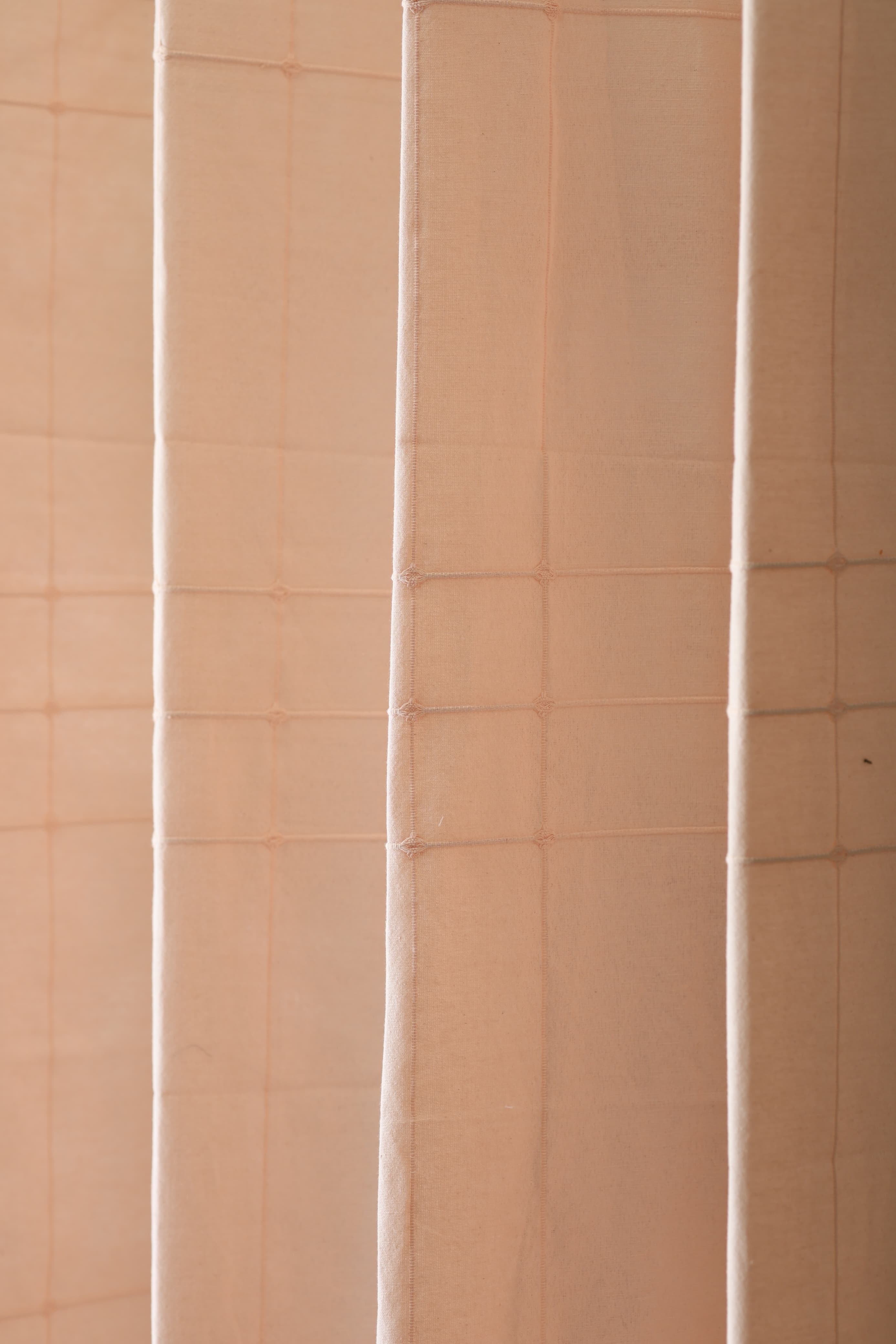Curtains - Opaque solid  pinkish shade