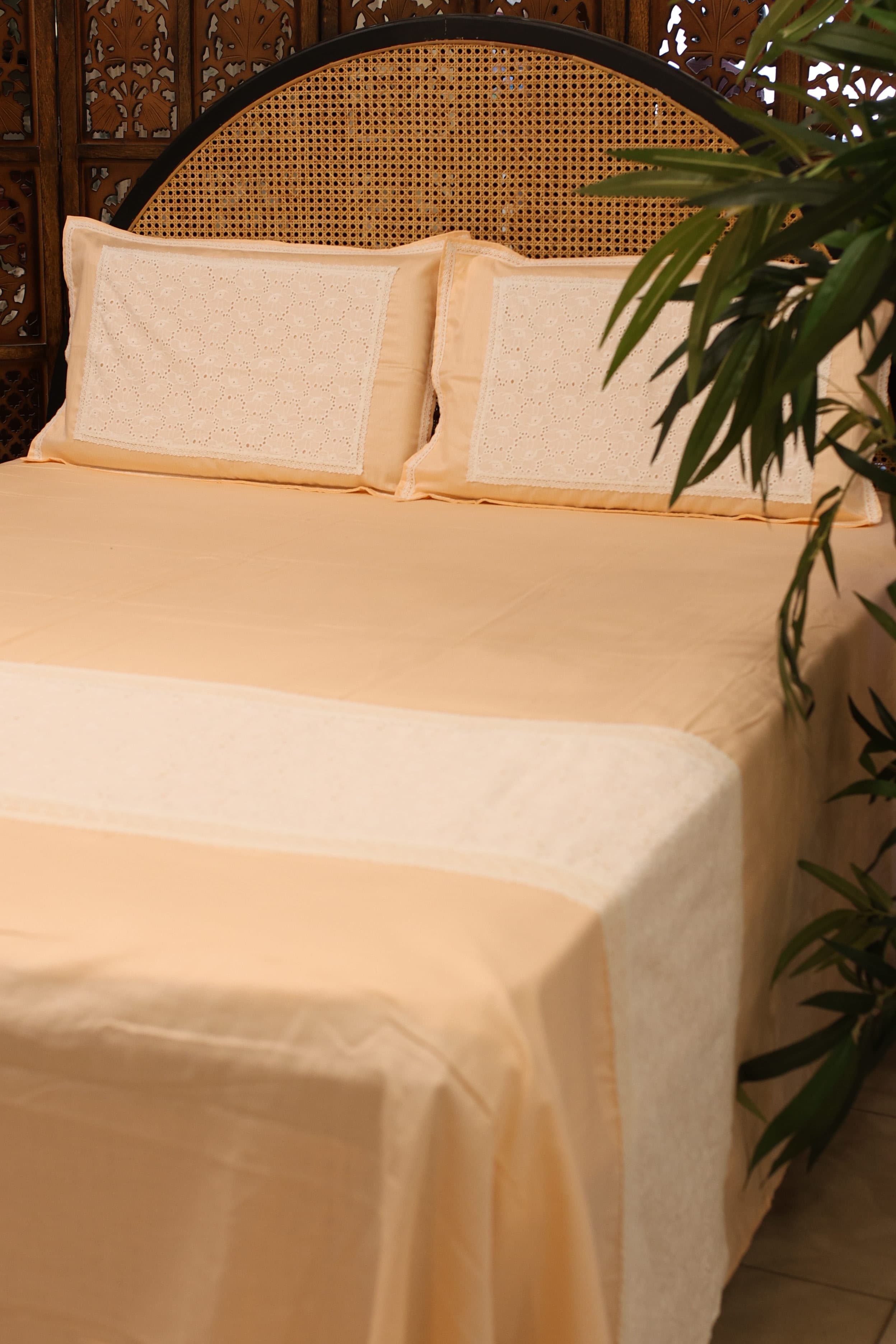 Bedsheets - Premium designer king bedsheets dd lace