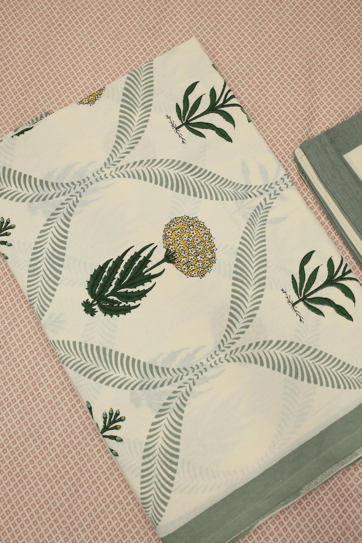 Bedsheets - Handblock print queen bedsheets Diwali sale