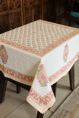 Table cloths - 8 seater Handblock printed canvas