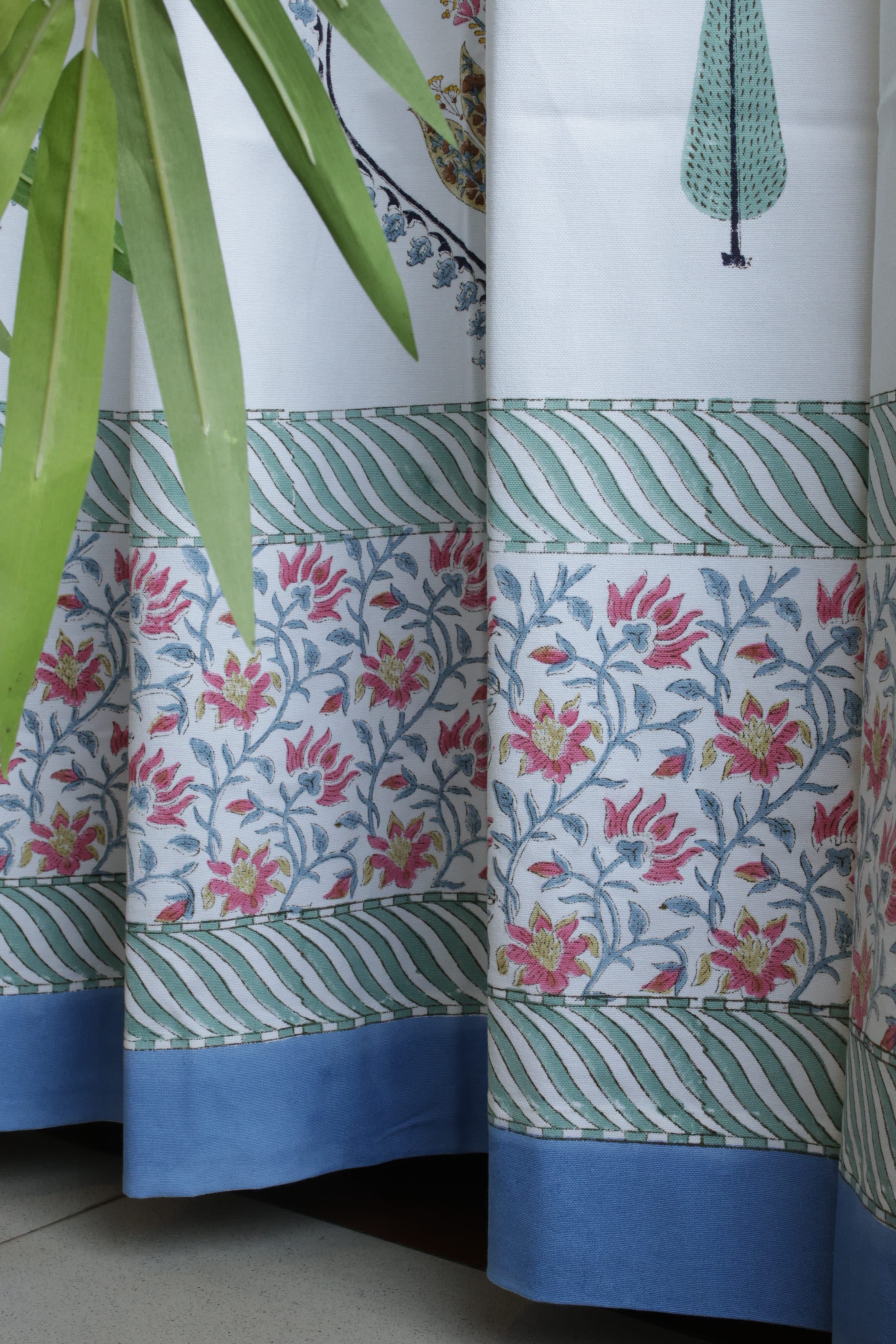 curtains-Handblock printed curtains