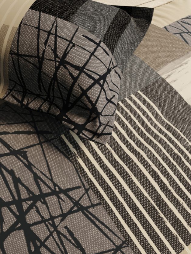 Bedsheets - Queen premium soft cotton bedsheet Digital print DD