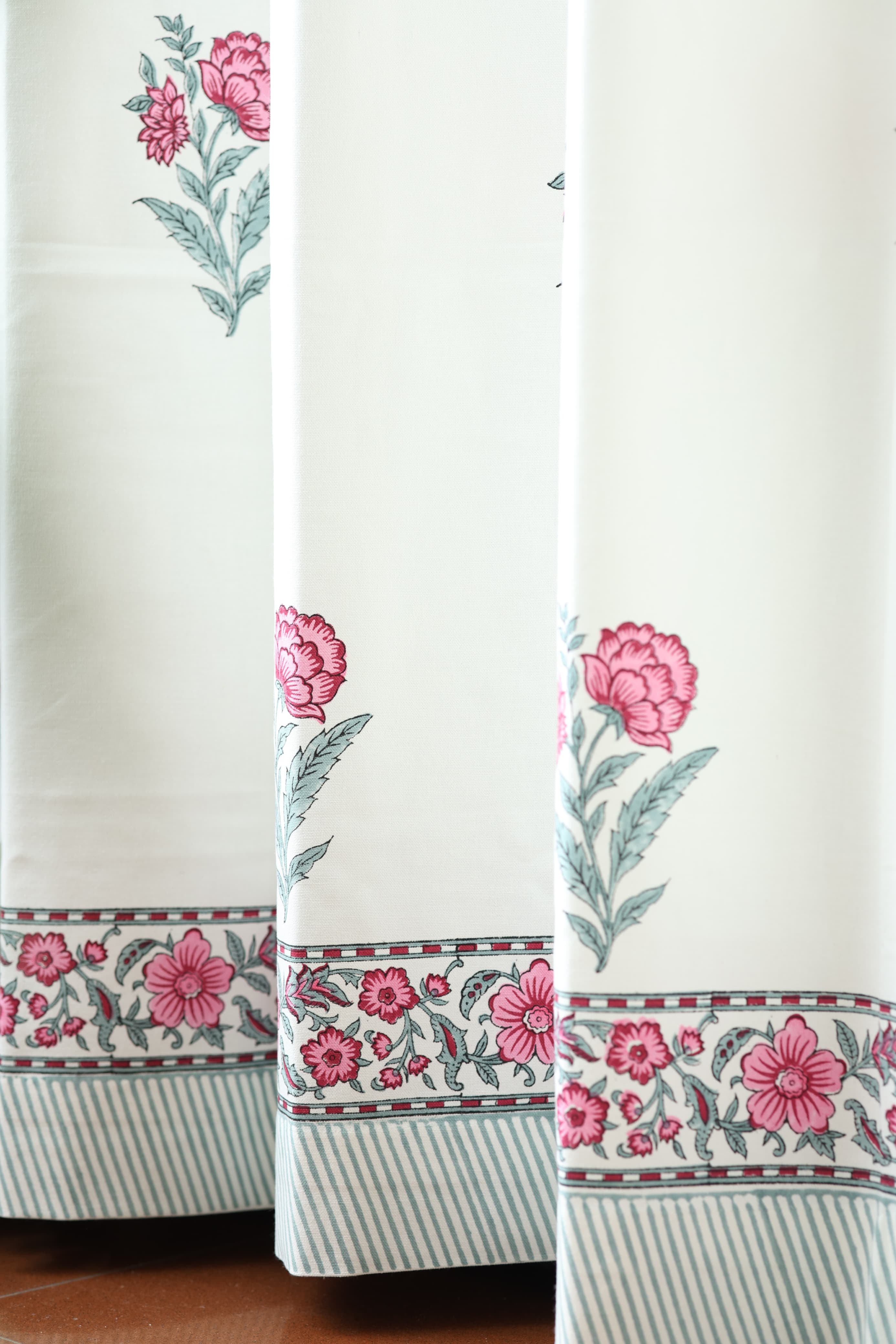 Curtains - Handblock printed curtains