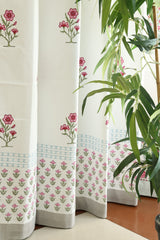 Curtains - Handblock printed curtains base