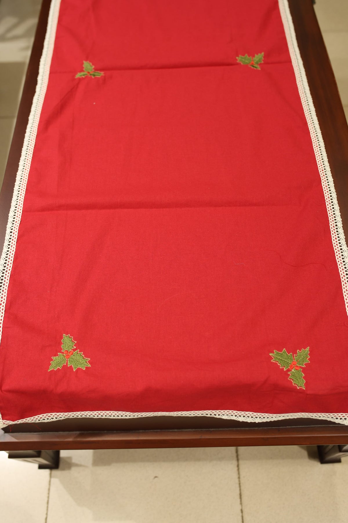 Table runner 8 seater :Xmas edition