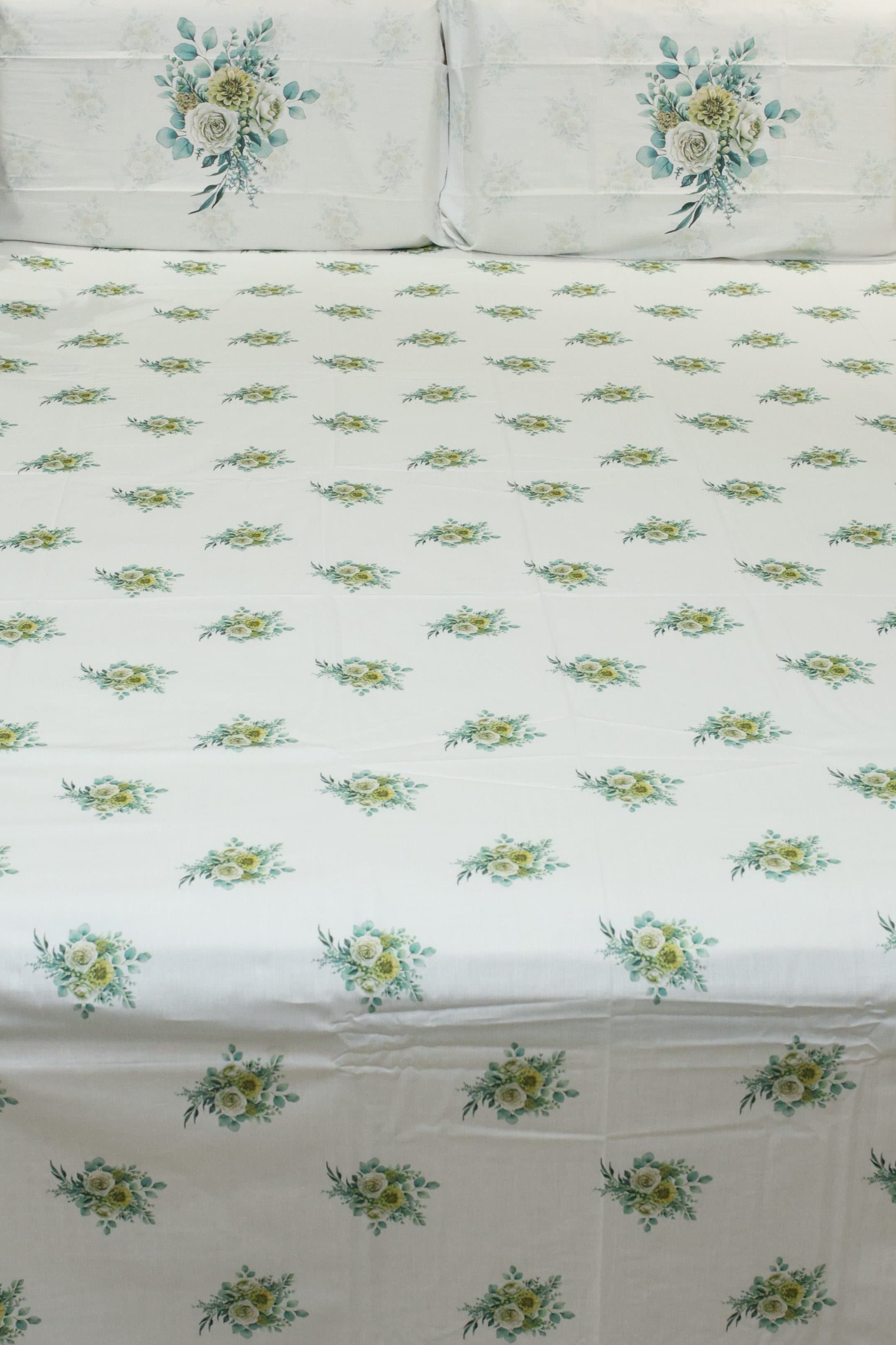 Bedsheets - King premium soft cotton bedsheet Digital Print DD   VATIKA