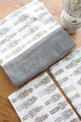Bedsheets - King daily use border bedsheets