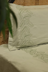 Elegant Embroidery Queen Bedsheet Set MEQ
