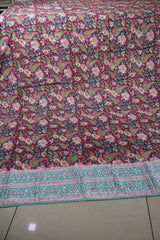 Double dohar / Blanket - Mughal handblock print