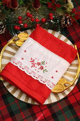 Towels : Embroidery Turkey towels Xmas edition
