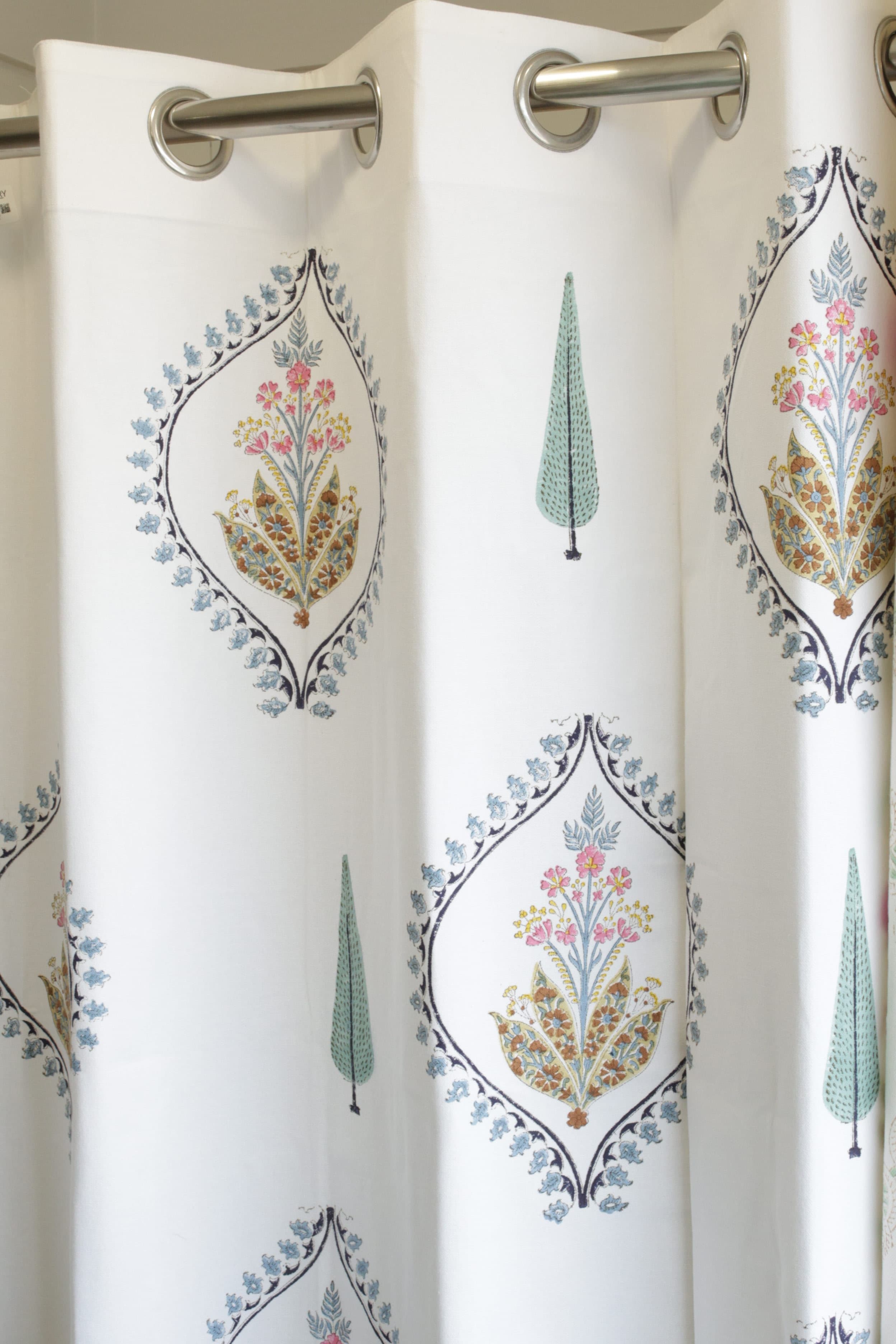 curtains-Handblock printed curtains