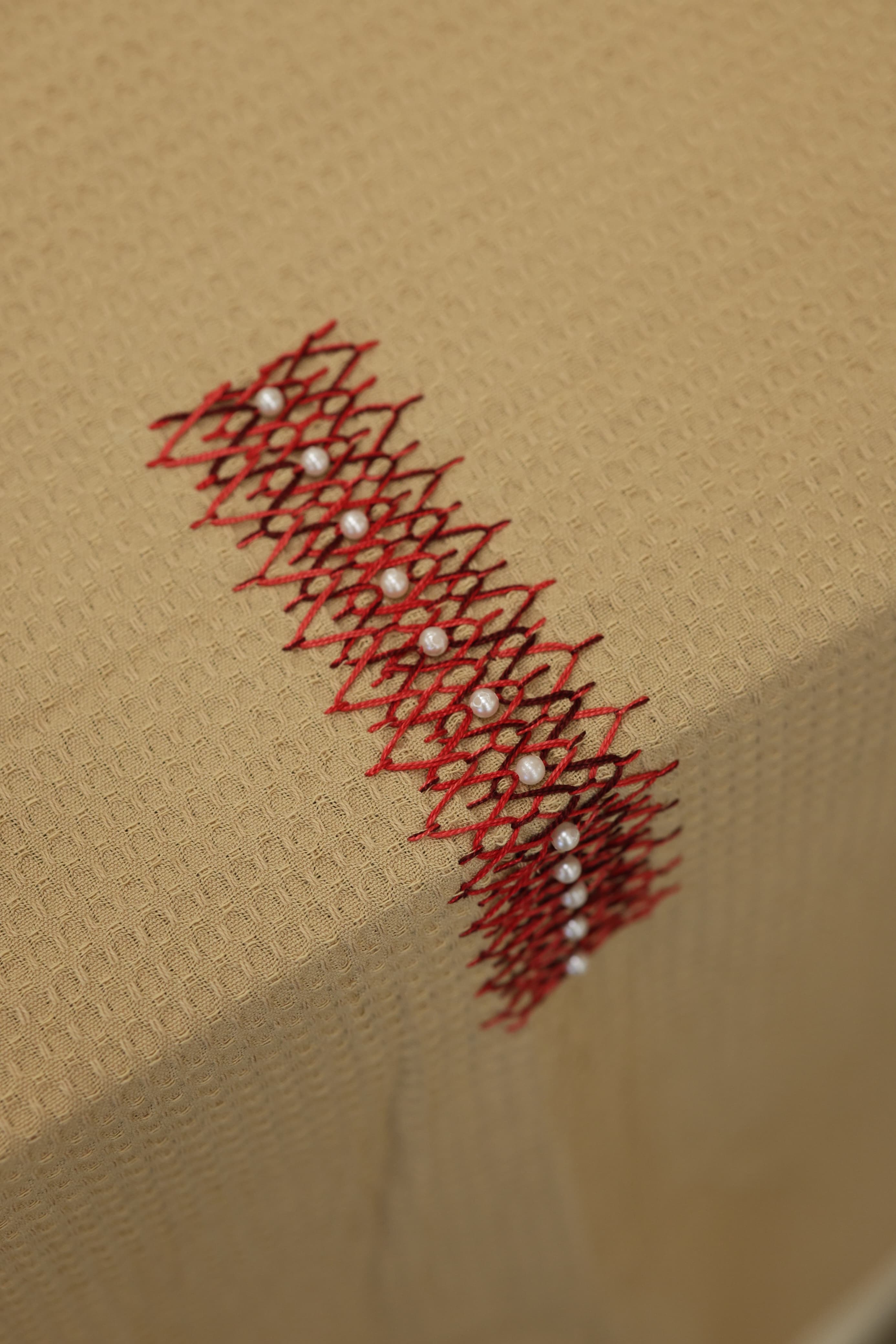 Table cloths - 8 seater embroidery
