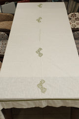 Table cloths - 8 seater embroidery