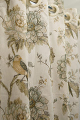 Curtains:Premium embroidered opaque curtains