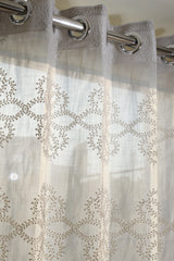 Curtains - Premium Embroidery sheer curtains tamhini prebooking zinnia