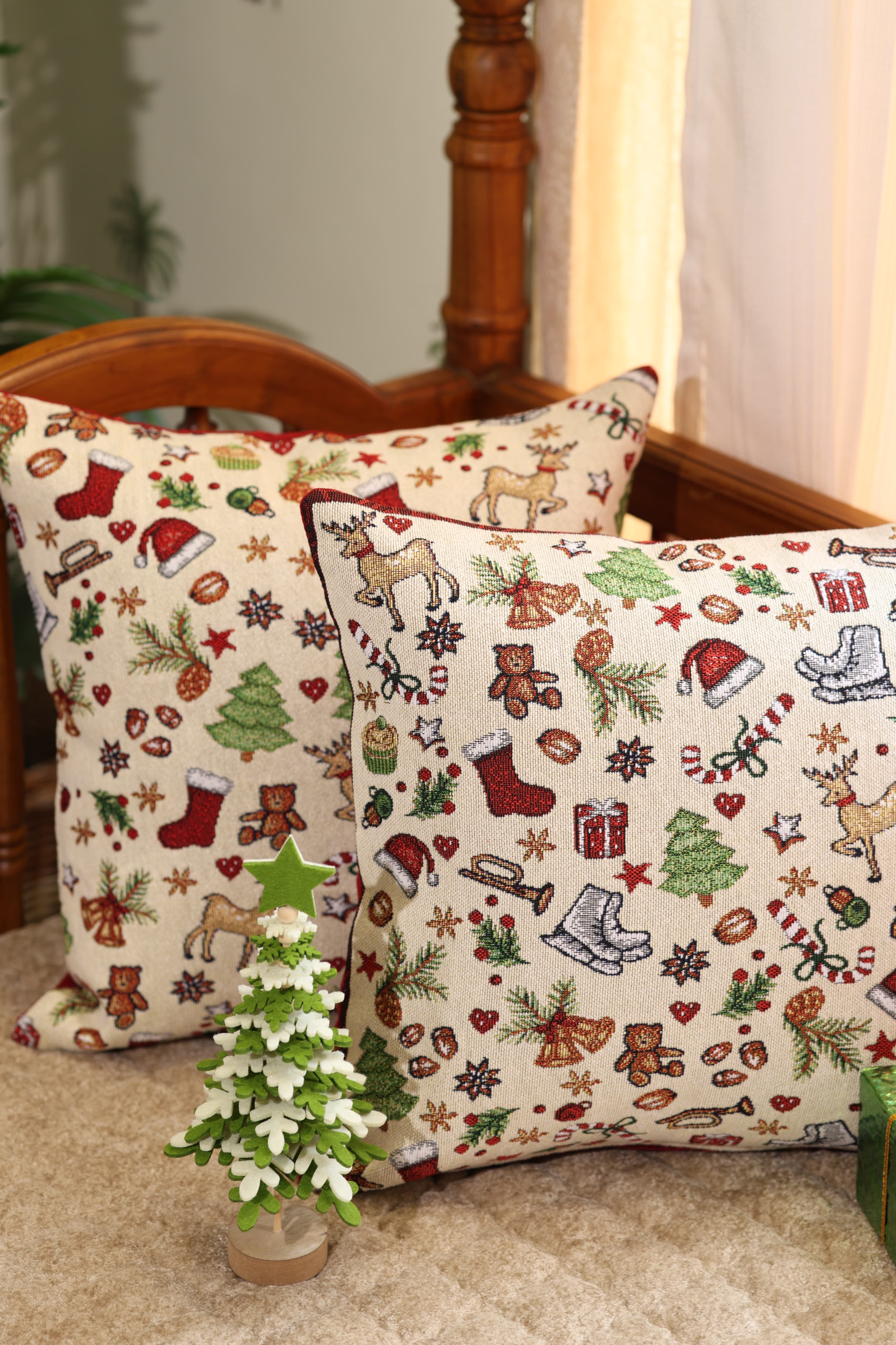 Cushion covers - Xmas edition jacuard