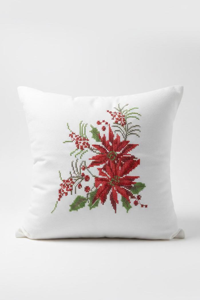 Cushion covers - 12*12 inches Cross Stitch sembroidery