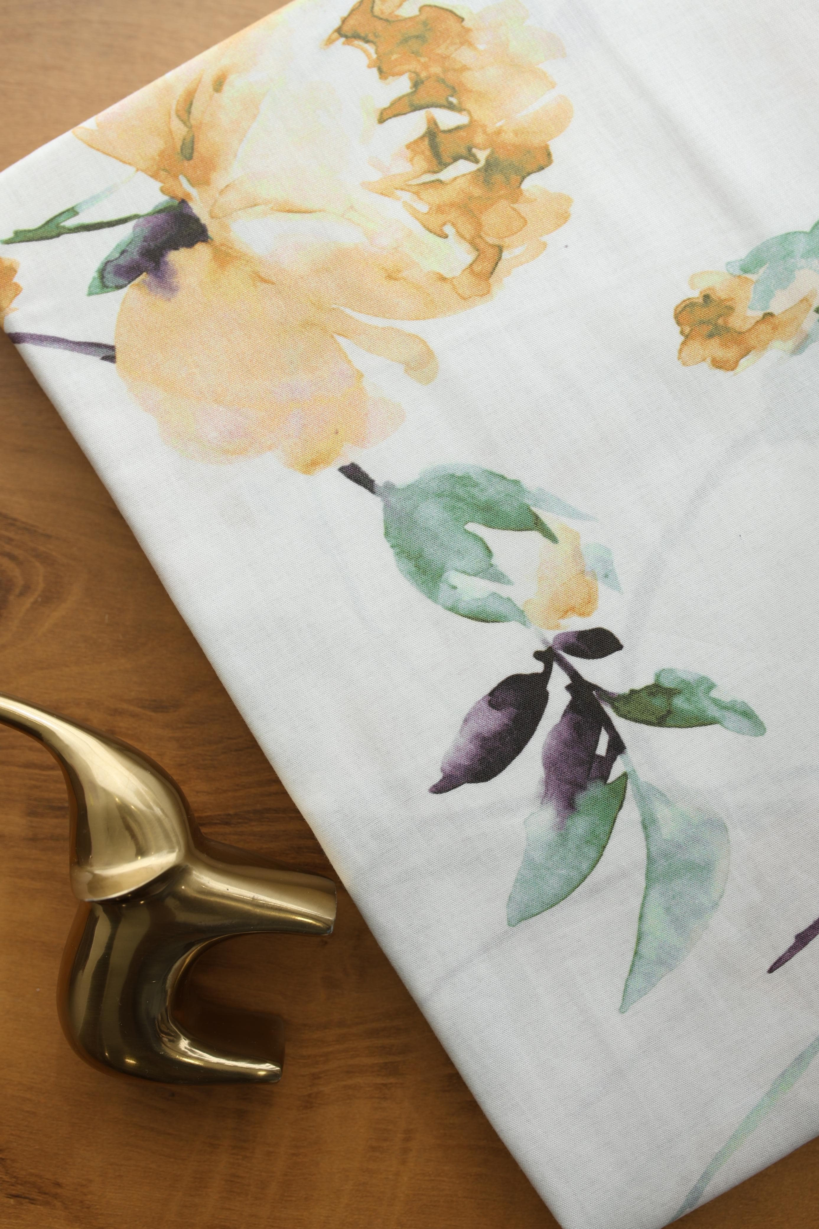 Bedsheets - King premium soft cotton bedsheet Digital Print DD   (Radiance)