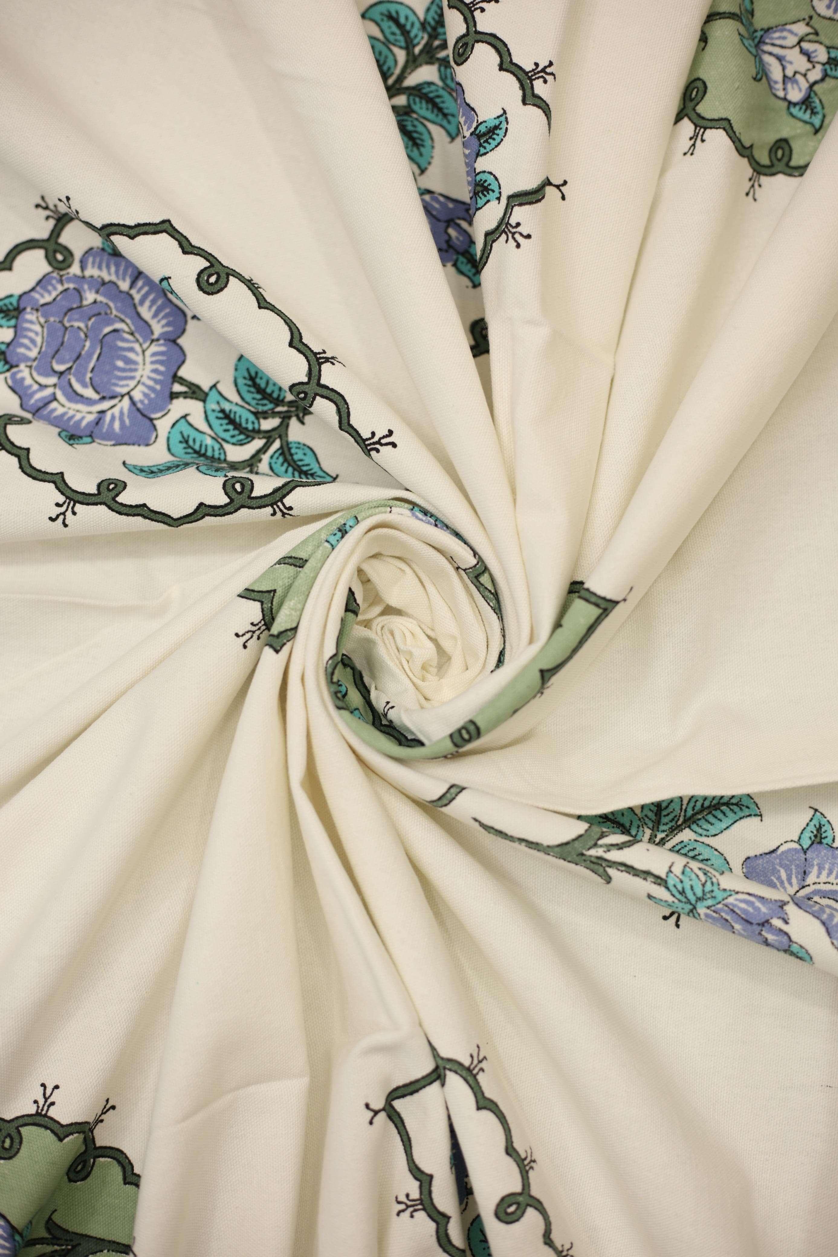 Table cloths-Hand block printed