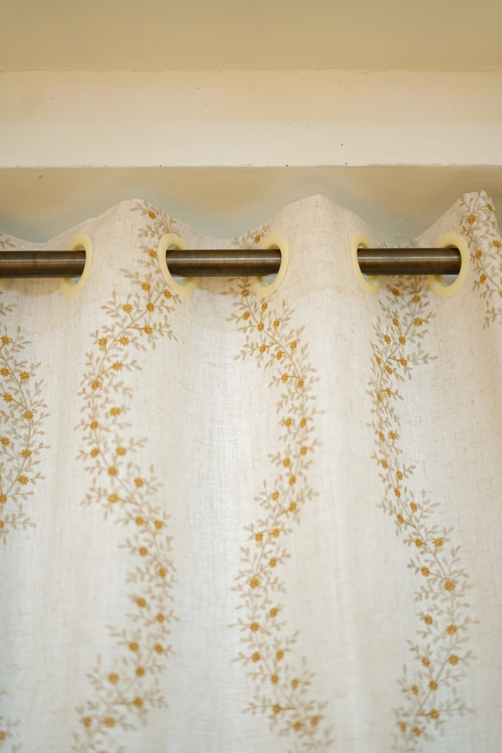 Curtains -Premium embroidered opaque curtain